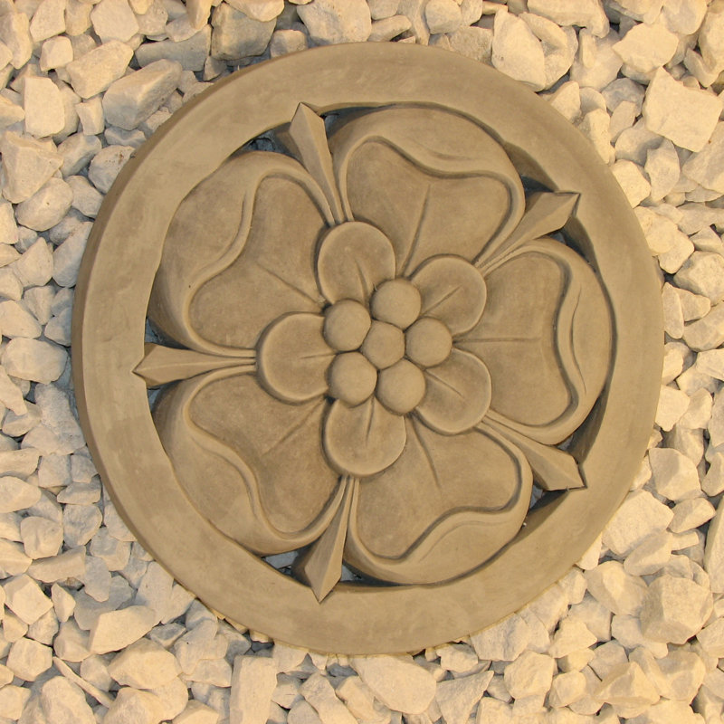 Nichols Bros. Stoneworks Tudor Rose Garden Stepping Stone & Reviews